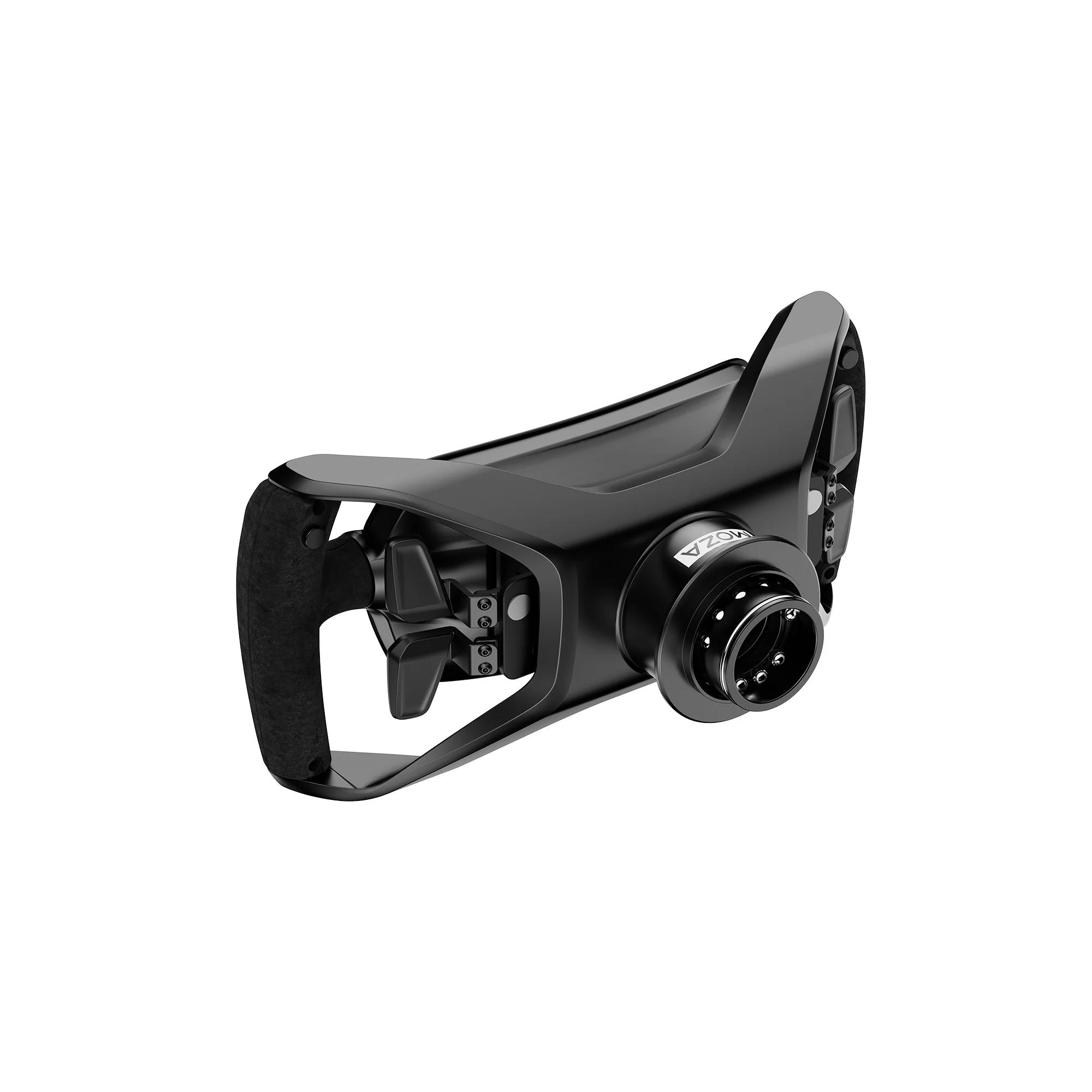 A large main feature product image of MOZA Porsche Mission R Steering Wheel