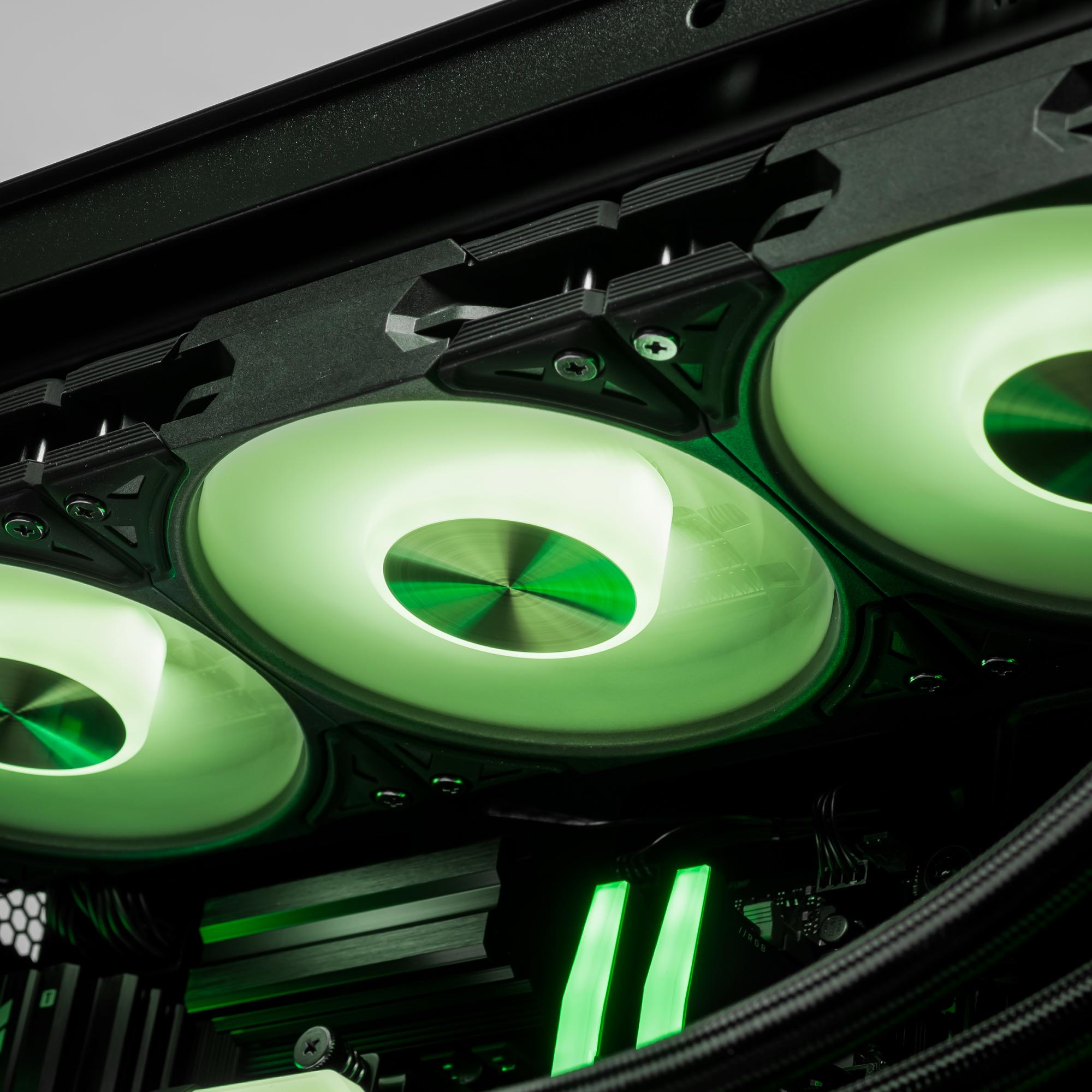 A large main feature product image of PLE Ranger RTX 5070 Ti Prebuilt Ready To Go Gaming PC