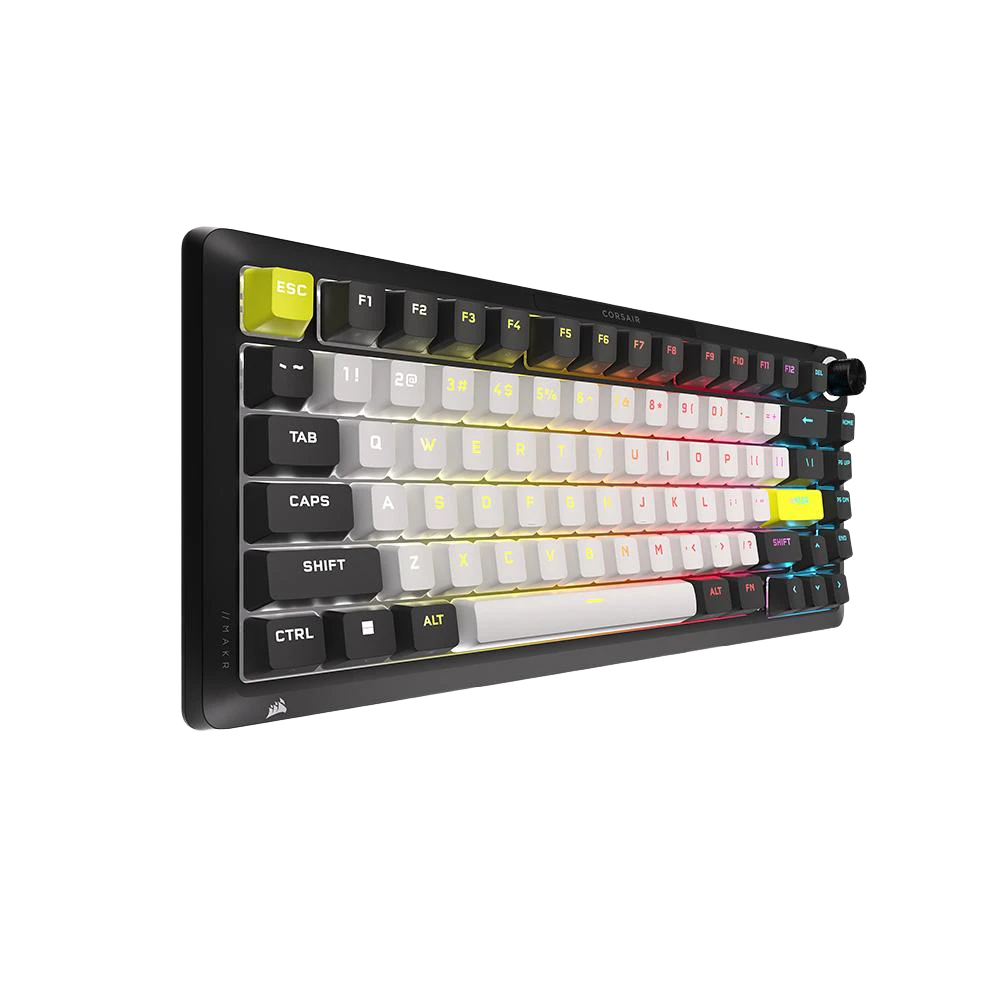 A large main feature product image of Corsair MAKR PRO 75 Hall Effect DIY Keyboard - MGX V2 Switch