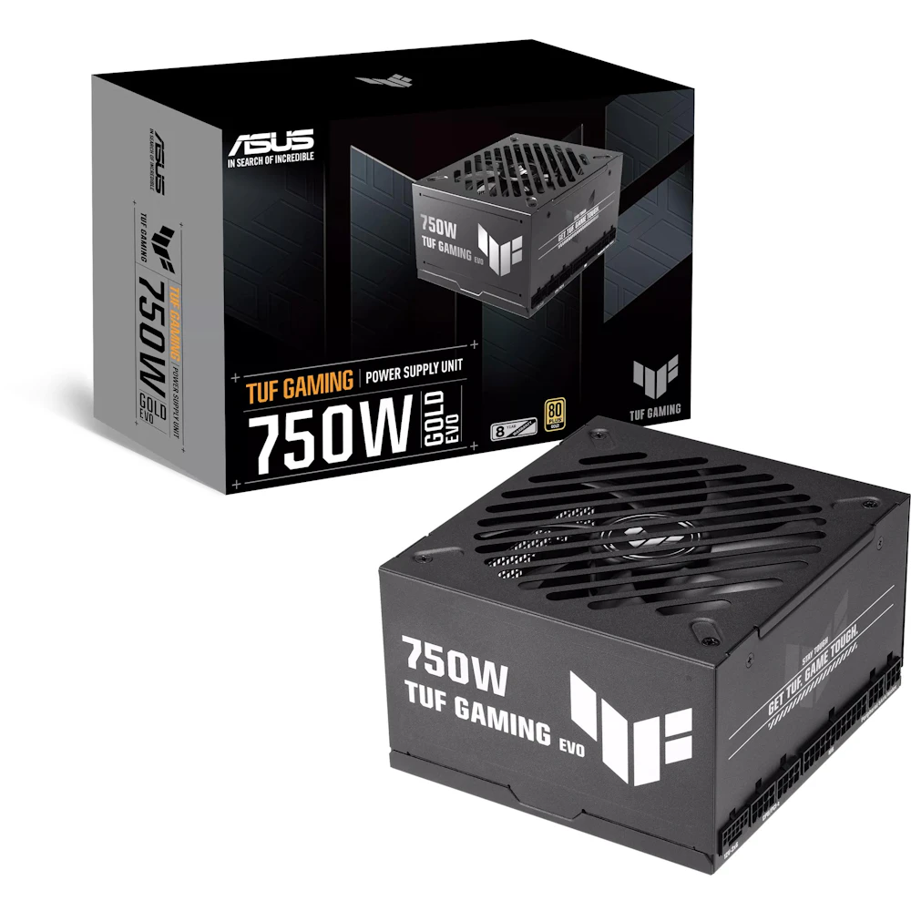 ASUS TUF Gaming EVO 750W Gold Modular PSU