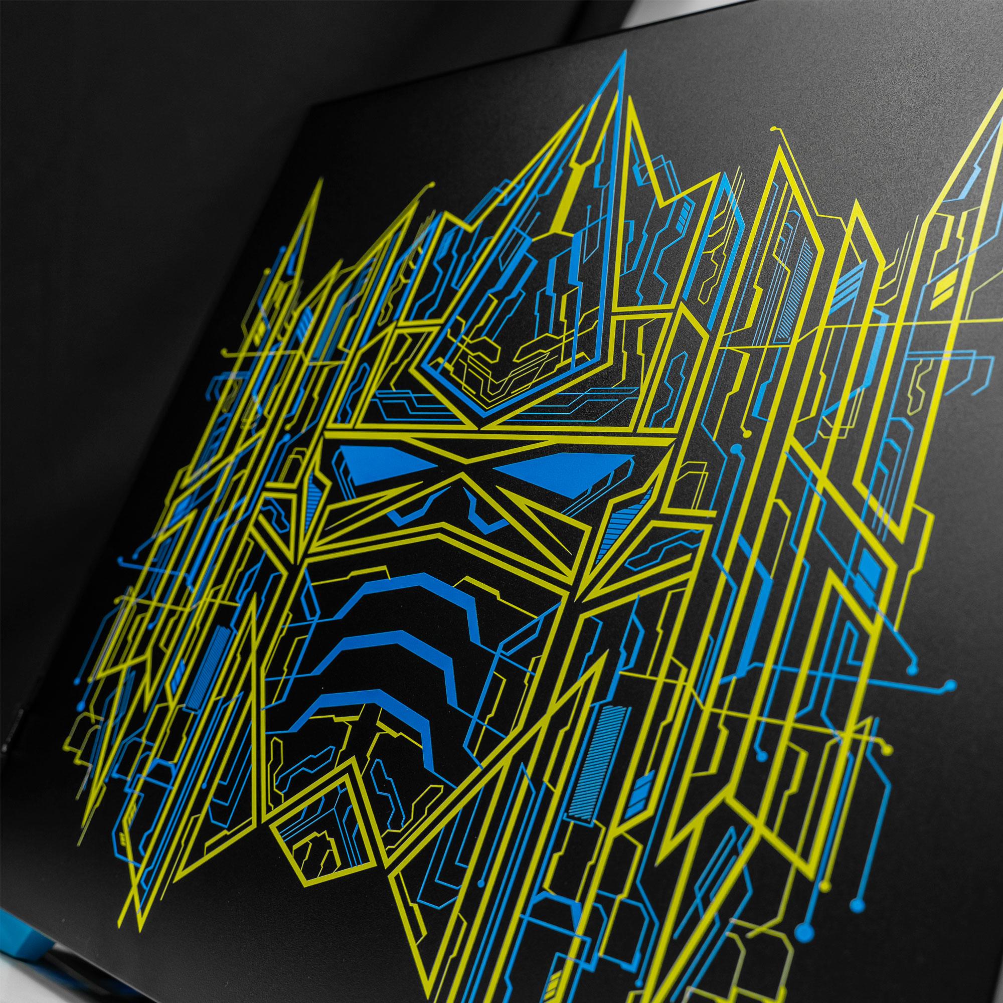 A large main feature product image of EX-DEMO PLE Pop Blue A770 Prebuilt Ready To Go Gaming PC