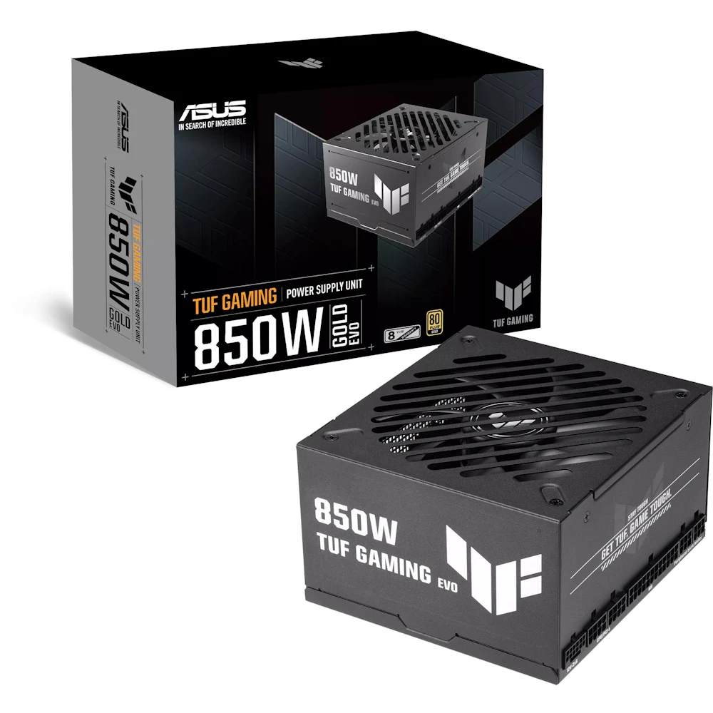 ASUS TUF Gaming EVO 850W Gold Modular PSU