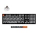 A product image of Keychron K10 Max - Fullsize QMK/VIA Wireless Mechanical Keyboard - Black (Super Brown Switch)