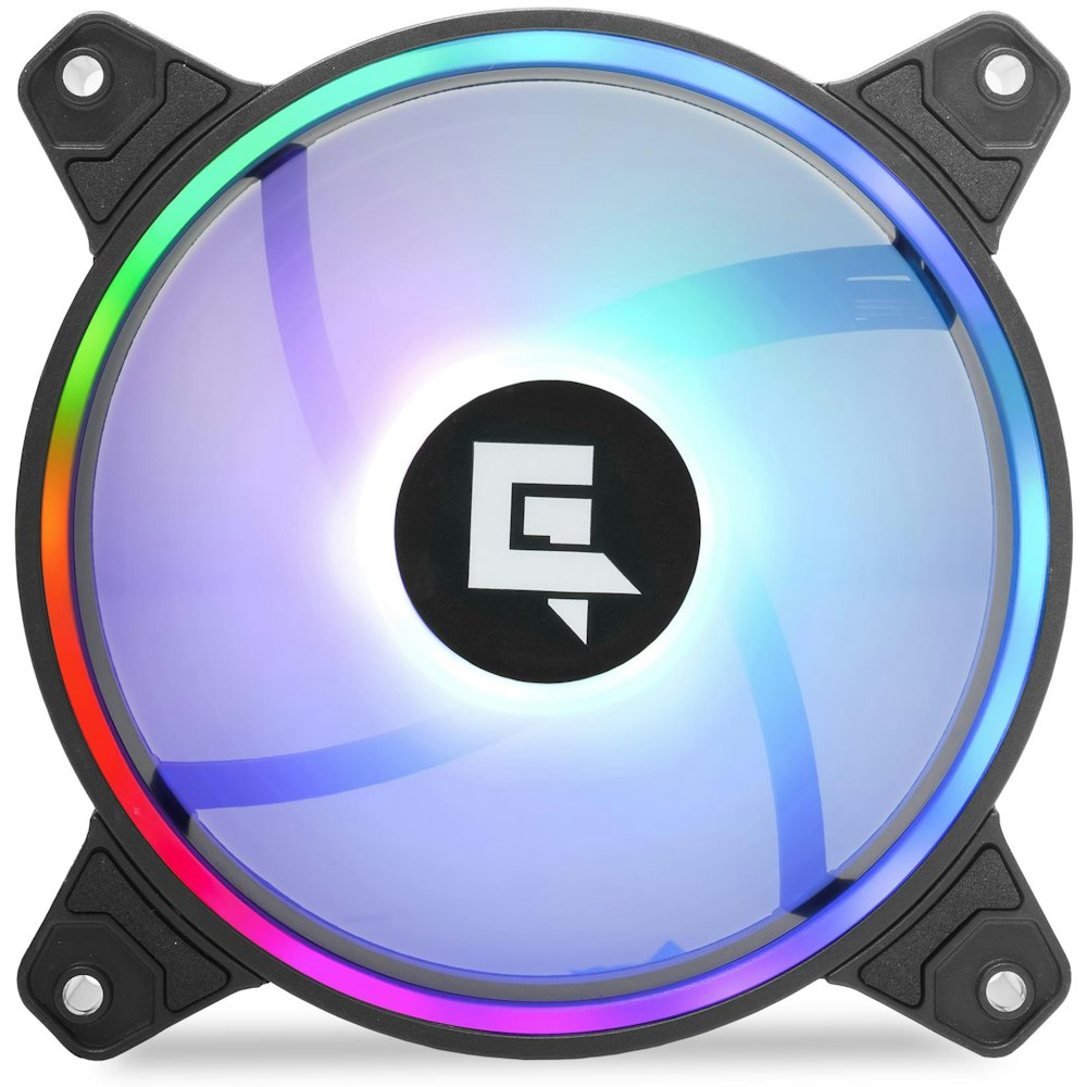 A large main feature product image of EX-DEMO GamerChief Dash ARGB PWM 120mm Fan - Black