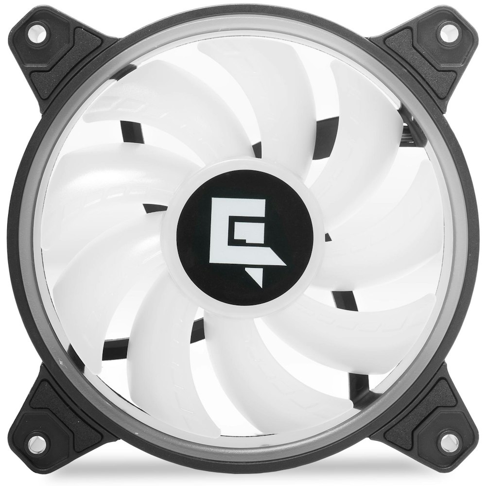 A large main feature product image of EX-DEMO GamerChief Dash ARGB PWM 120mm Fan - Black