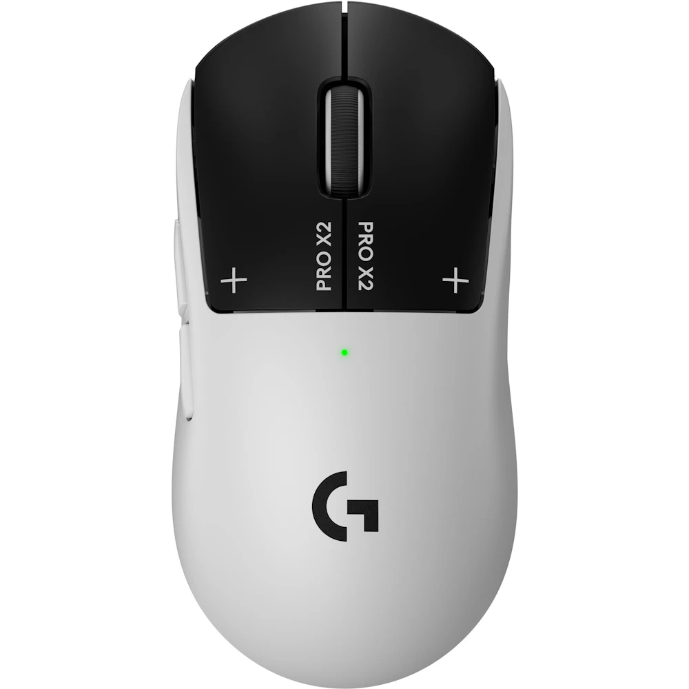 Logitech G PRO X2 SUPERSTRIKE LIGHTSPEED Wireless 60g Lightweight Gaming Mouse (White)