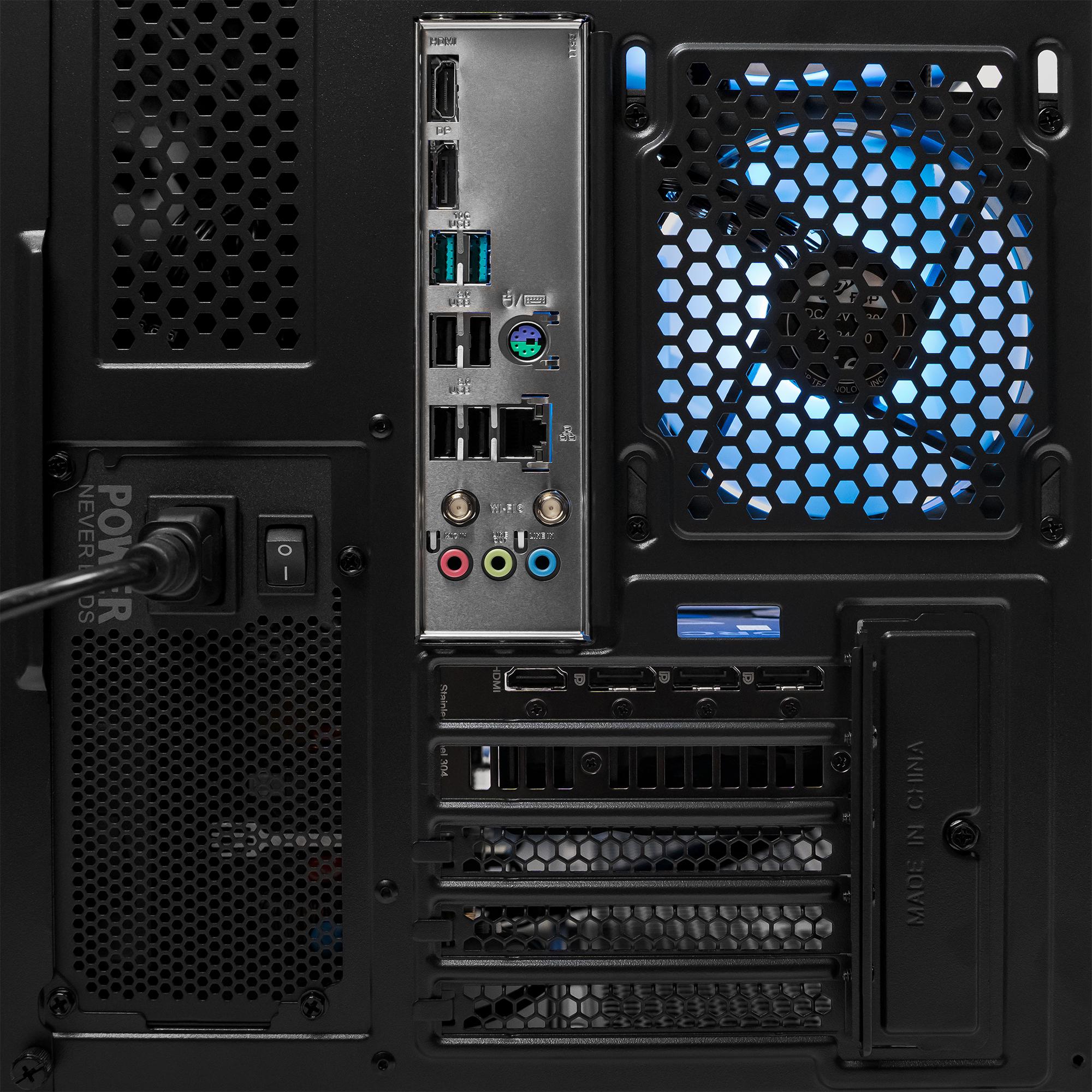 A large main feature product image of EX-DEMO PLE Astral RTX 5070 Prebuilt Ready To Go Gaming PC