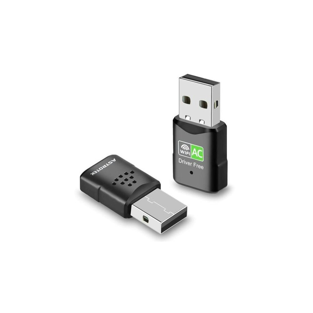 A large main feature product image of Astrotek AC600 Mini Wireless Nano Dual Band WIFI USB Adapter