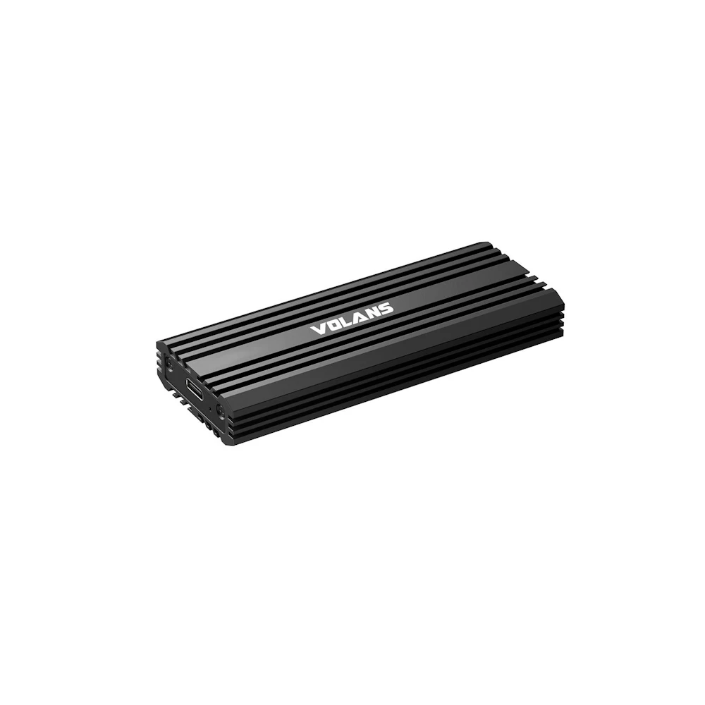 Volans Aluminium NVMe PCIe M.2 SSD to USB3.2 Gen2x2 Type C Enclosure 20Gbps