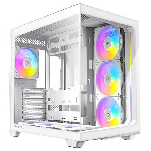 A large main feature product image of EX-DEMO Antec C5 ARGB - Tempered Glass Mid Tower Case (White)