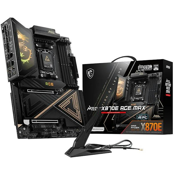 MSI MEG X870E ACE MAX AM5 ATX Desktop Motherboard