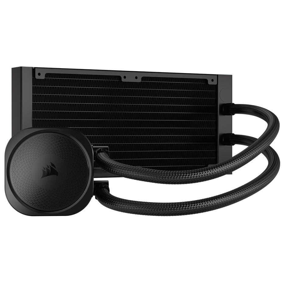 A large main feature product image of EX-DEMO Corsair NAUTILUS 240 RS - 240mm AIO Liquid CPU Cooler (Black)