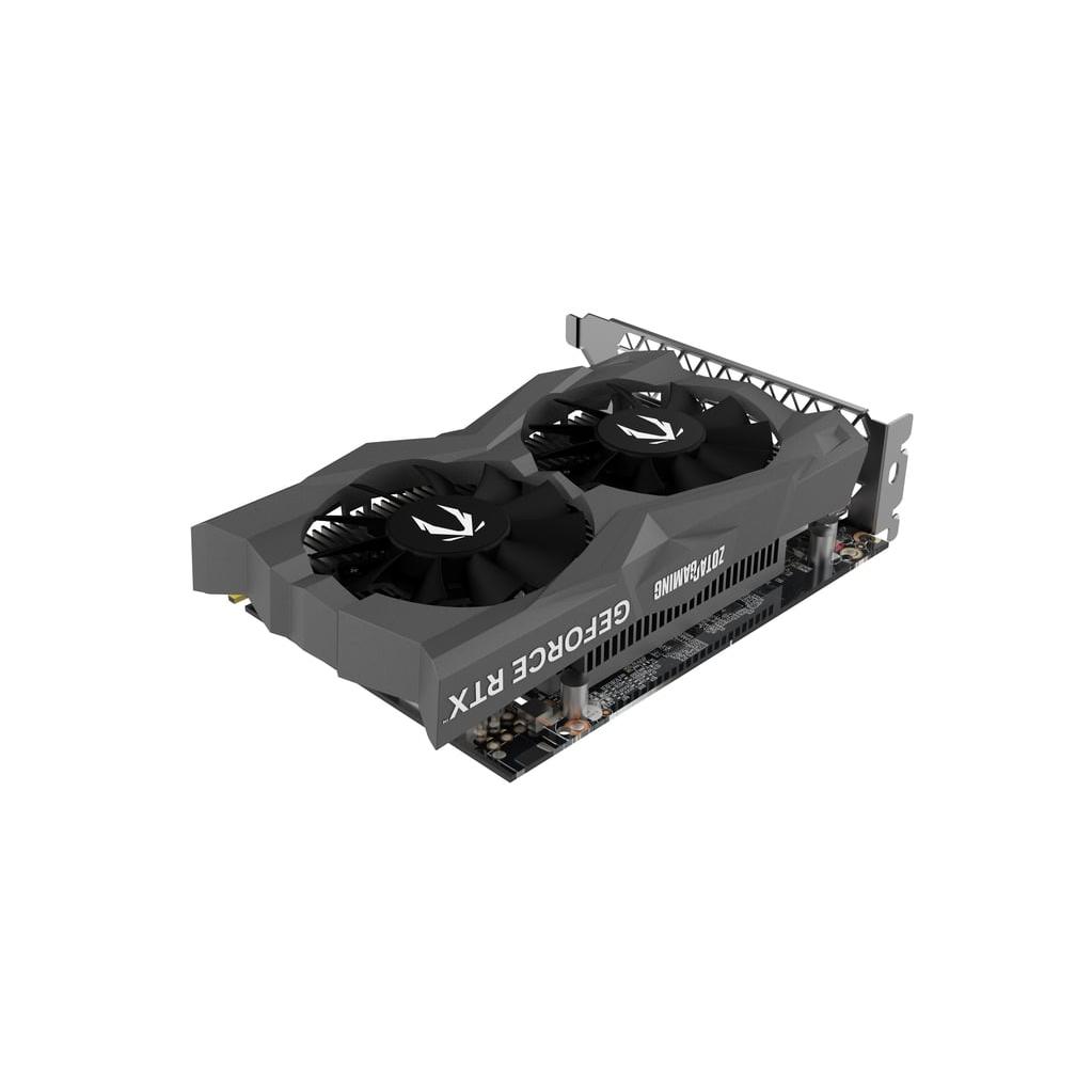 A large main feature product image of ZOTAC Gaming GeForce RTX 3050 Twin Edge OC 6GB GDDR6