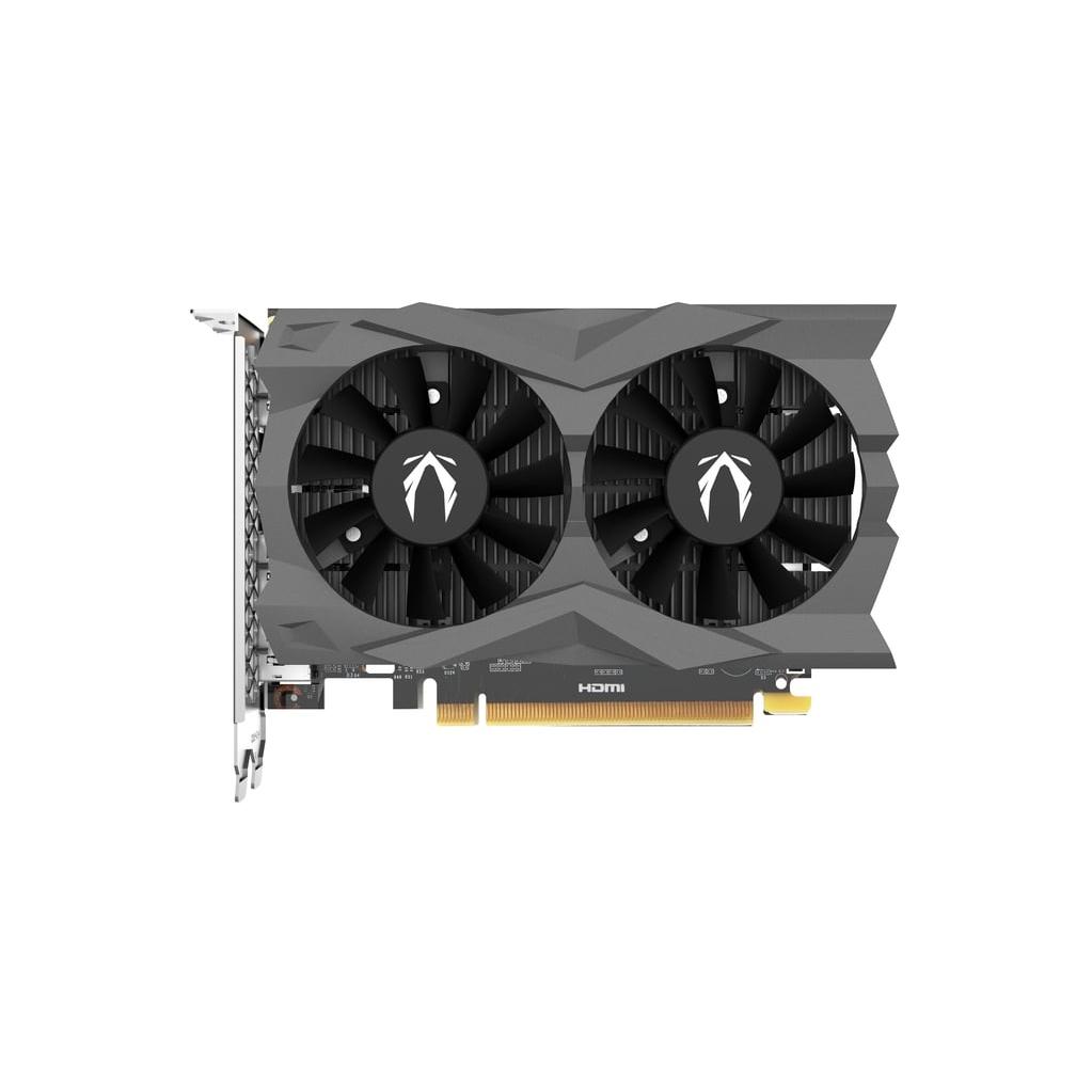 A large main feature product image of ZOTAC Gaming GeForce RTX 3050 Twin Edge OC 6GB GDDR6