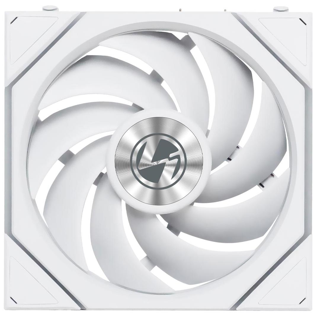 A large main feature product image of EX-DEMO Lian LI UNI FAN TL120 Wireless - 120mm Modular LCP Fan (White)