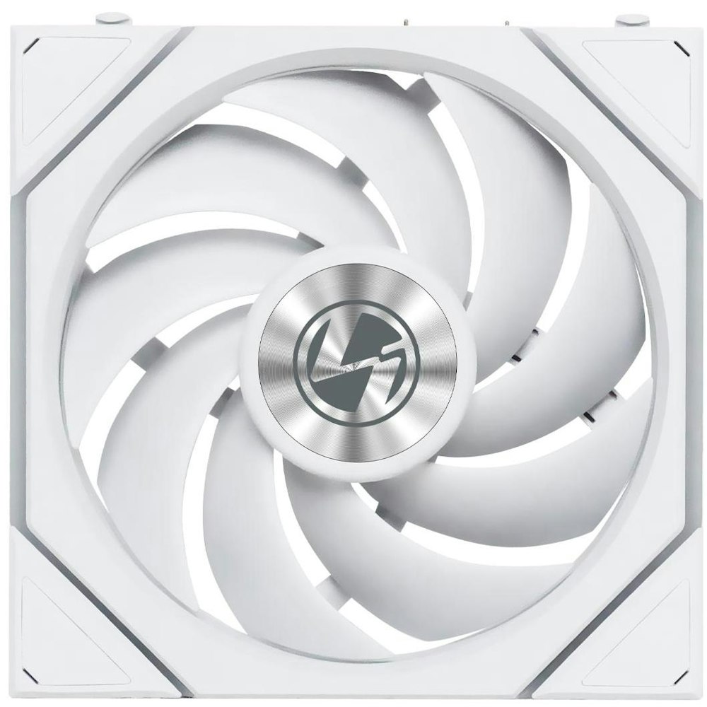 A large main feature product image of EX-DEMO Lian LI UNI FAN TL120 Wireless - 120mm Modular LCP Fan (White)