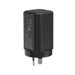 A small tile product image of Simplecom CU365 3-Port PD 65W GaN Wall Charger Dual USB-C + USB-A