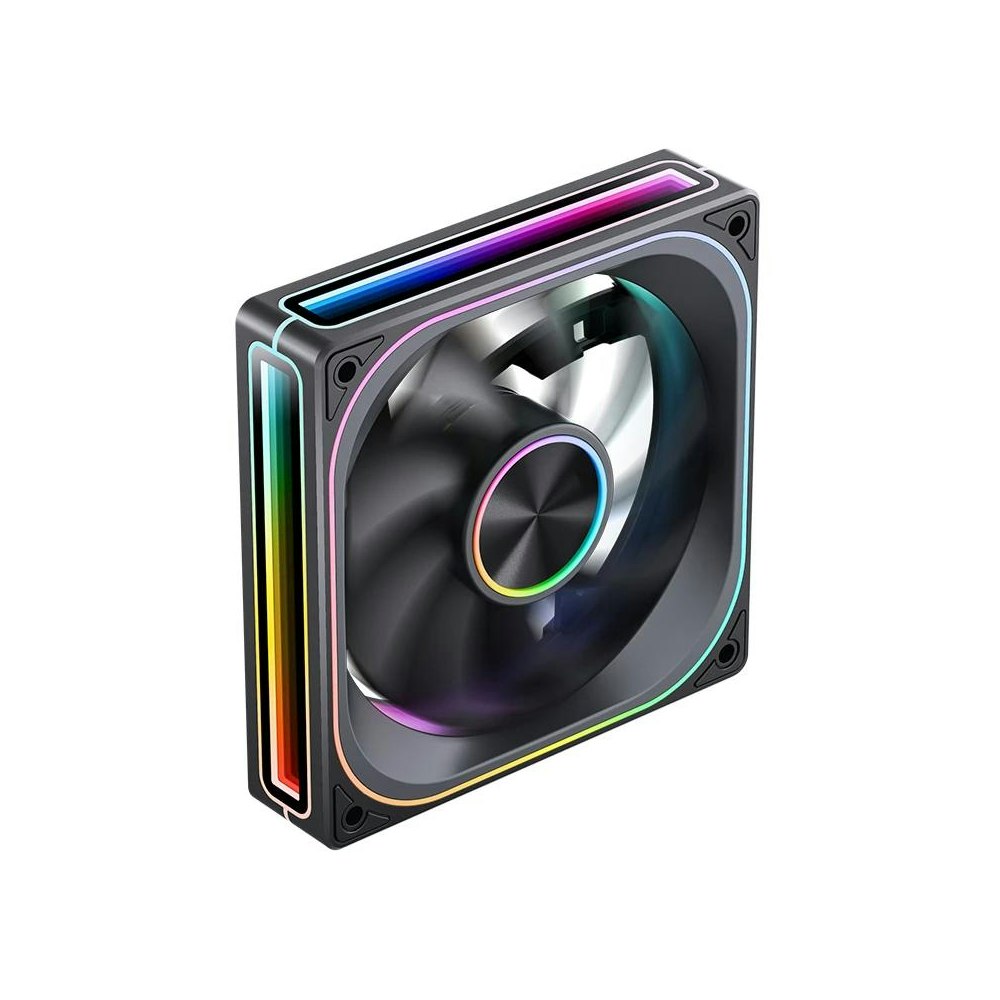 A large main feature product image of EX-DEMO Jonsbo ZA-120 ARGB 120x120mm PWM Single Fan Module (Black)