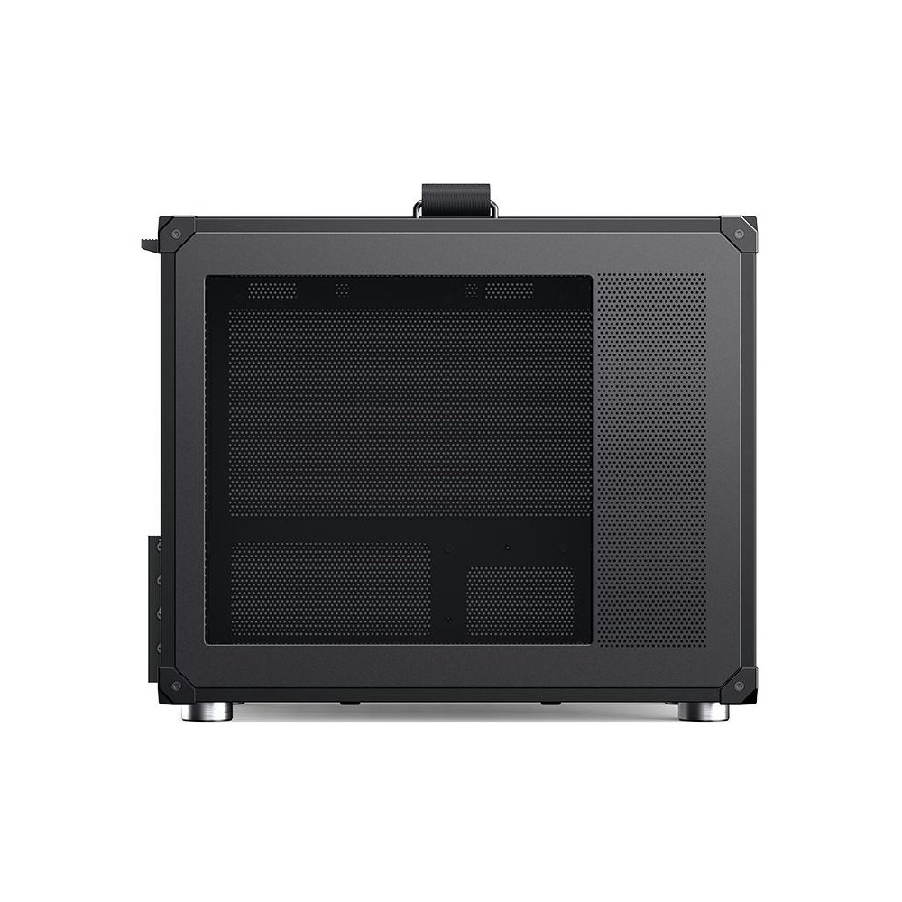 A large main feature product image of EX-DEMO Jonsbo C6 Max SFF 20L mATX Case (Black)