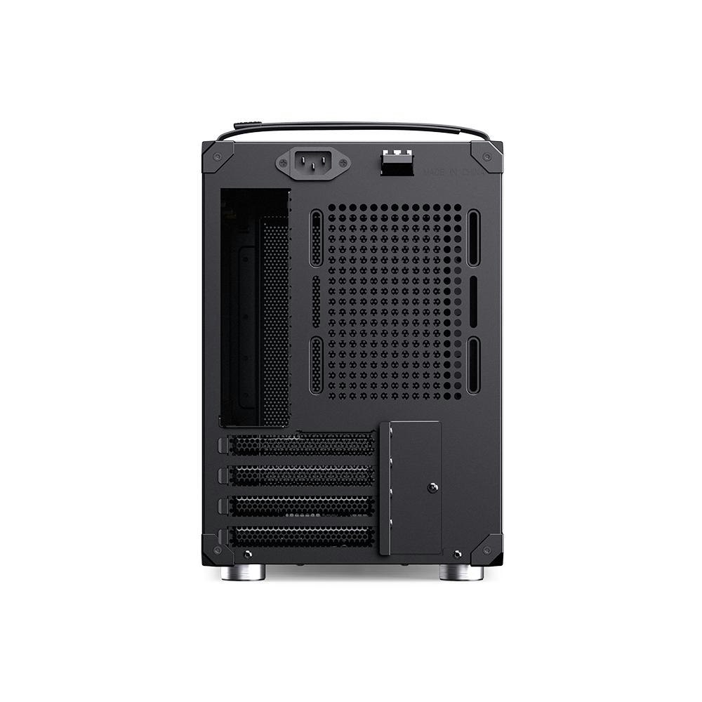 A large main feature product image of EX-DEMO Jonsbo C6 Max SFF 20L mATX Case (Black)