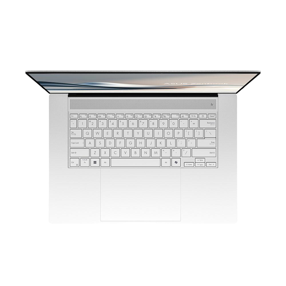 A large main feature product image of ASUS Zenbook S16 (UM506) - 16" 3K 120Hz OLED Touch, Ryzen AI 7 350, 16GB/1TB - Win 11 Pro Stylus Copilot Notebook