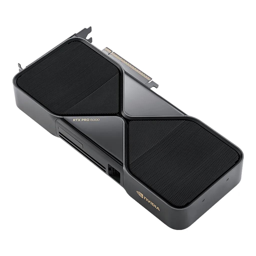 A large main feature product image of NVIDIA RTX PRO 6000 96GB GDDR7 - Blackwell Workstation Edition 