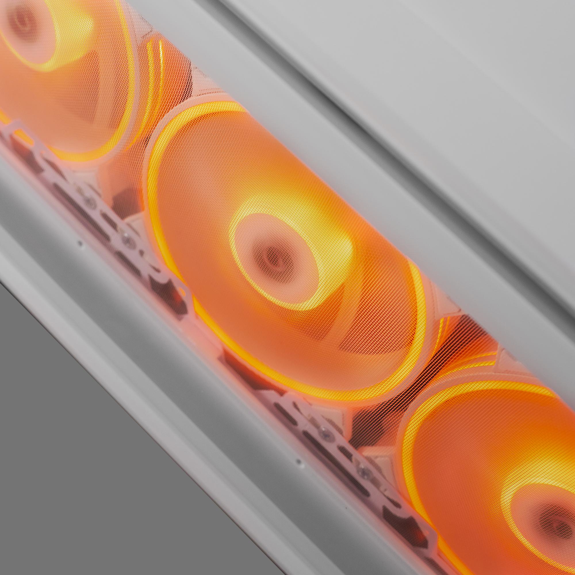 A large main feature product image of EX-DEMO PLE Dawn RX 6600 Prebuilt Ready To Go Gaming PC