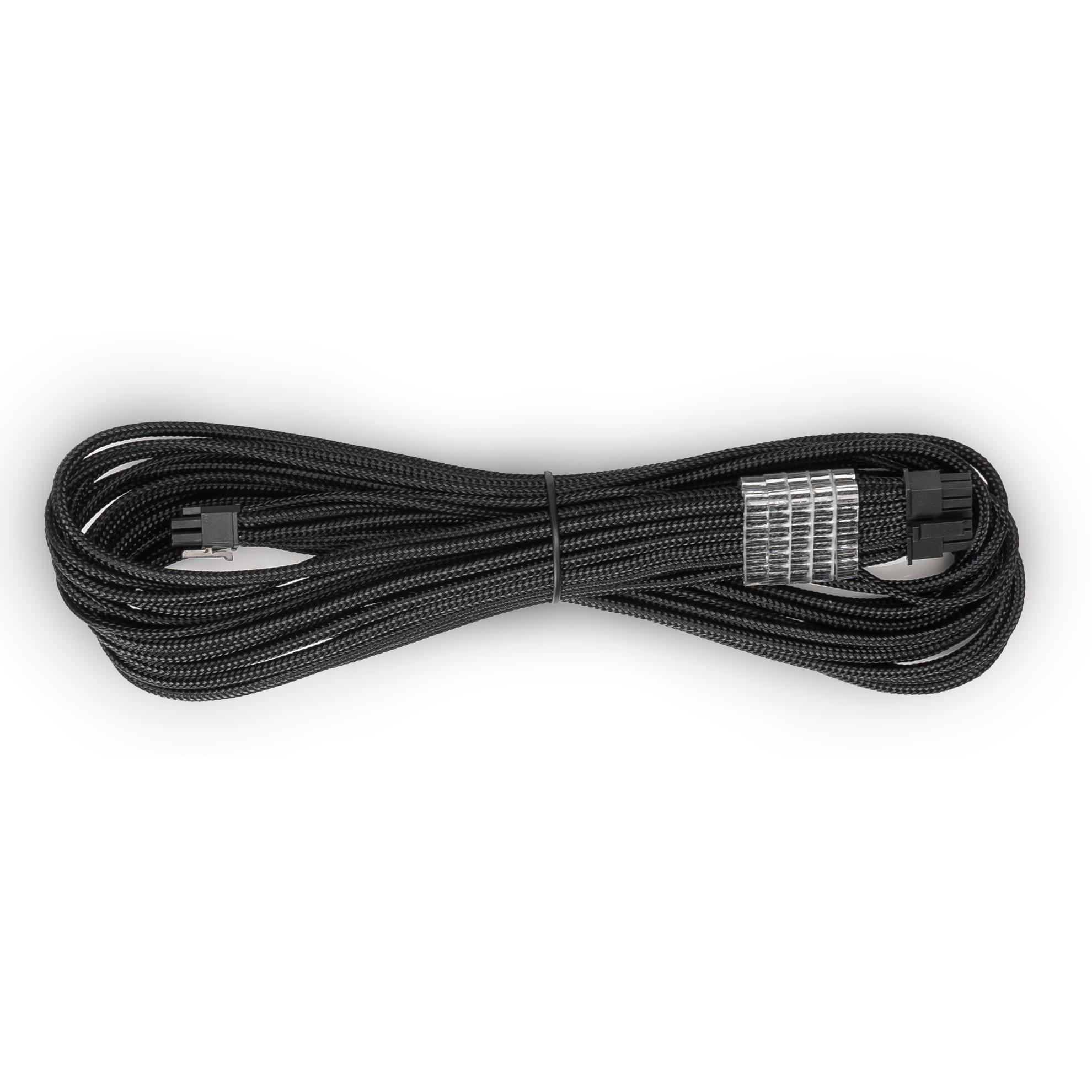 A large main feature product image of EX-DEMO GamerChief 12VHPWR 60cm Male to Male Sleeved Cable (Black)