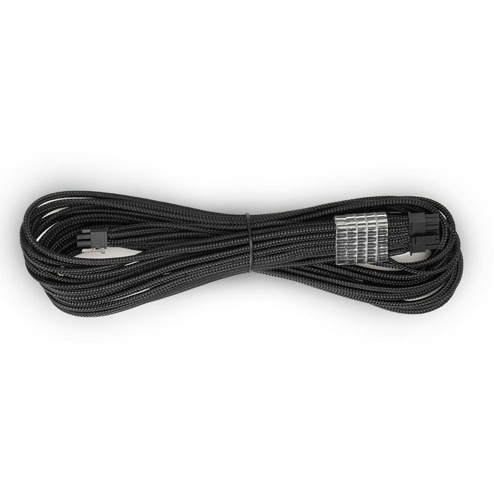 A large main feature product image of EX-DEMO GamerChief 12VHPWR 60cm Male to Male Sleeved Cable (Black)