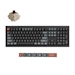 A product image of Keychron V6 Ultra 8K Wireless Custom Mechanical Keyboard - Black (Keychron Silk POM Switch - Brown)