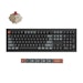A product image of Keychron V6 Ultra 8K Wireless Custom Mechanical Keyboard - Black (Keychron Silk POM Switch - Red)