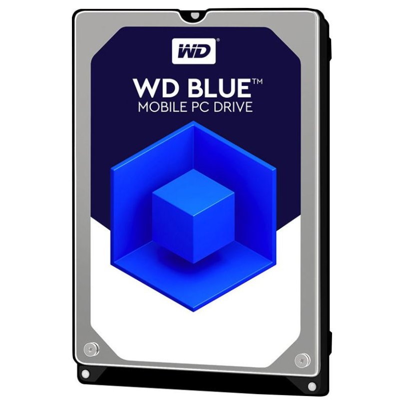 A large main feature product image of EX-DEMO WD Blue 2.5" Notebook HDD - 2TB 128MB