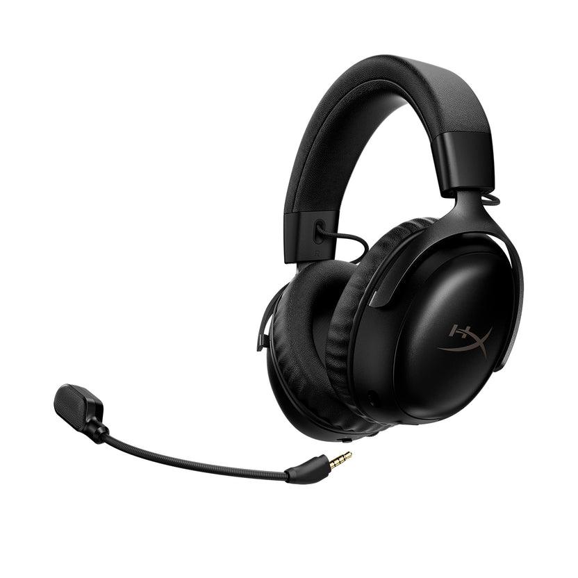 A large main feature product image of HyperX Cloud III S - Wireless Gaming Headset (Black)