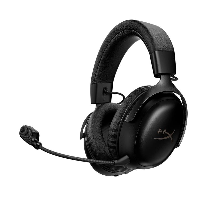 A large main feature product image of HyperX Cloud III S - Wireless Gaming Headset (Black)