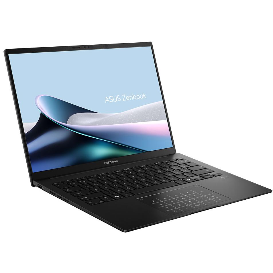 A large main feature product image of EX-DEMO ASUS Zenbook 14 OLED (UM3406) - 14" 3K, Ryzen AI 7 350, 16GB/512GB - Win 11 Copilot+ AI Notebook