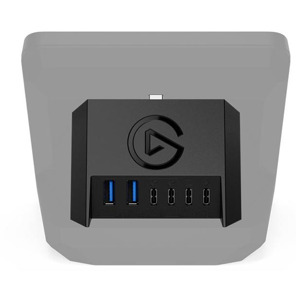 A large main feature product image of EX-DEMO Elgato USB Hub for Stream Deck+