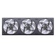 A small tile product image of Jonsbo ZB-360 ARGB 120x360mm PWM Reverse Blade Triple Fan Module (Black)