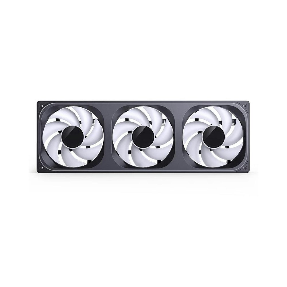 A large main feature product image of Jonsbo ZB-360 ARGB 120x360mm PWM Triple Fan Module (Black)