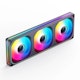 A small tile product image of Jonsbo ZB-360 ARGB 120x360mm PWM Triple Fan Module (Black)