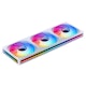 A small tile product image of Jonsbo ZB-360 ARGB 120x360mm PWM Reverse Blade Triple Fan Module (White)