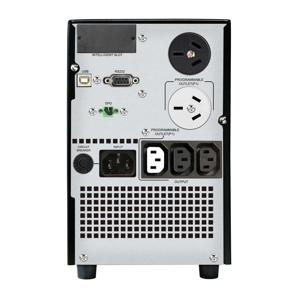A large main feature product image of EX-DEMO PowerShield Commander Tower 2KVA - AVR Line Interactive Pure Sine Wave UPS
