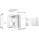 A small tile product image of EX-DEMO EX-DEMO be quiet! LIGHT BASE 600 DX - Mid Tower Dual-Chamber Case (White)