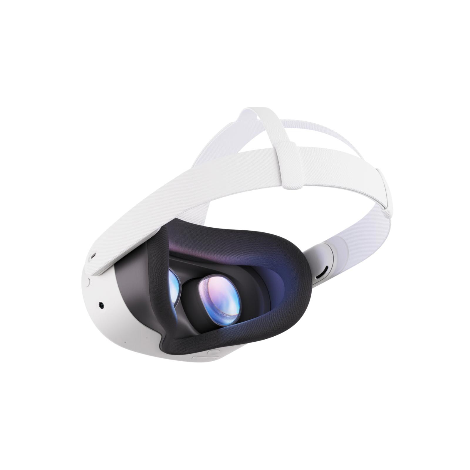 A large main feature product image of  META Quest 3S Mixed Reality Headset w/ Touch Plus Controllers - 256GB