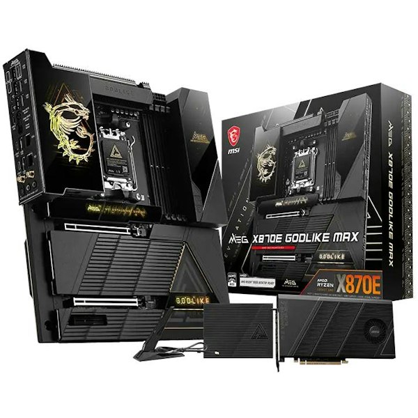 MSI MEG X870E GODLIKE MAX AM5 eATX Desktop Motherboard