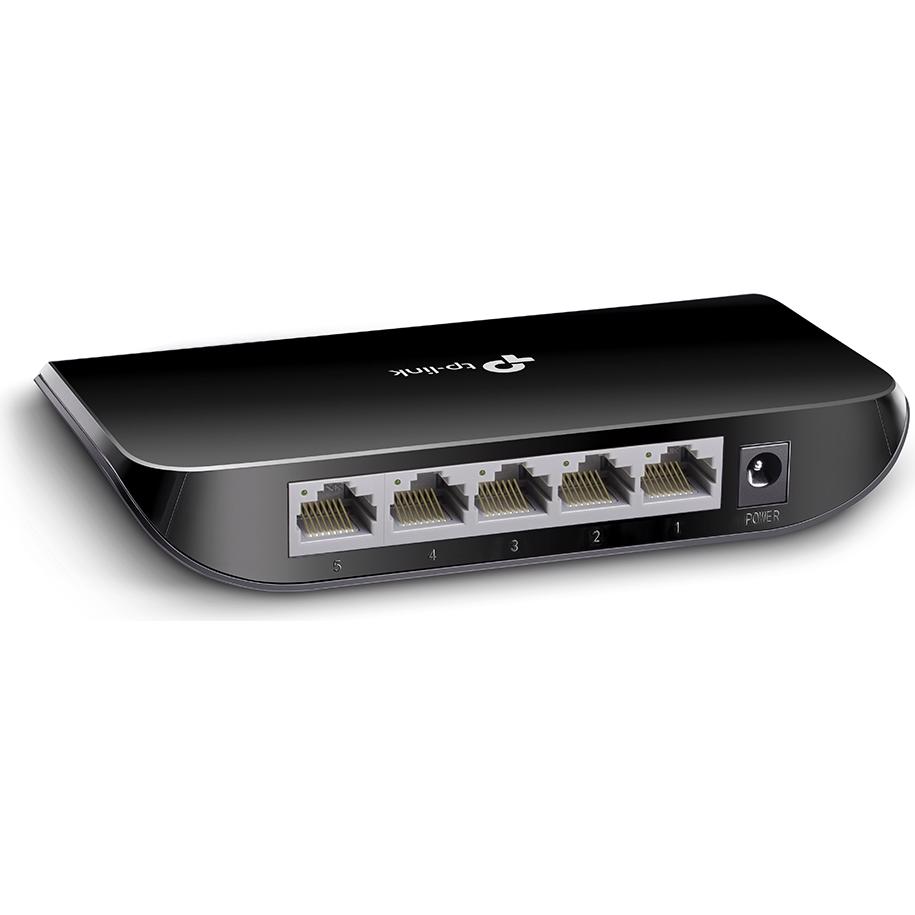 A large main feature product image of EX-DEMO TP-Link SG1005D - 5-Port Gigabit Desktop Switch