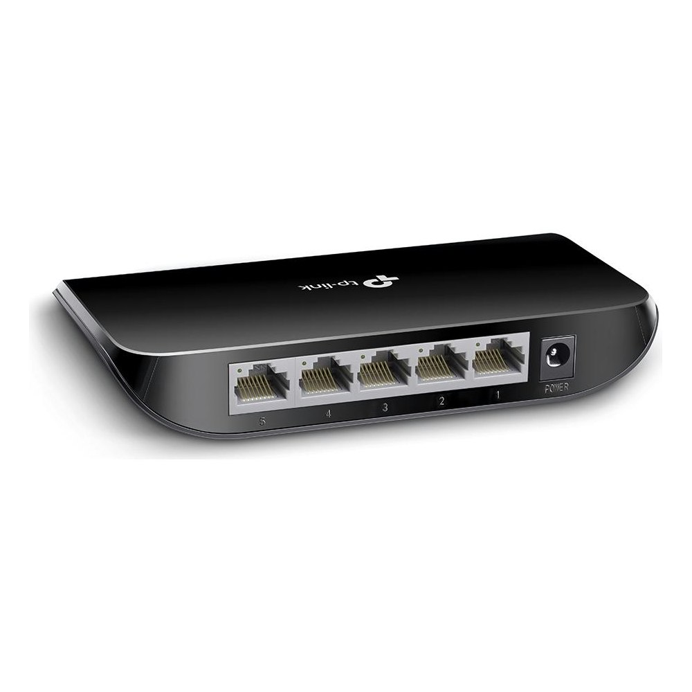 A large main feature product image of EX-DEMO TP-Link SG1005D - 5-Port Gigabit Desktop Switch