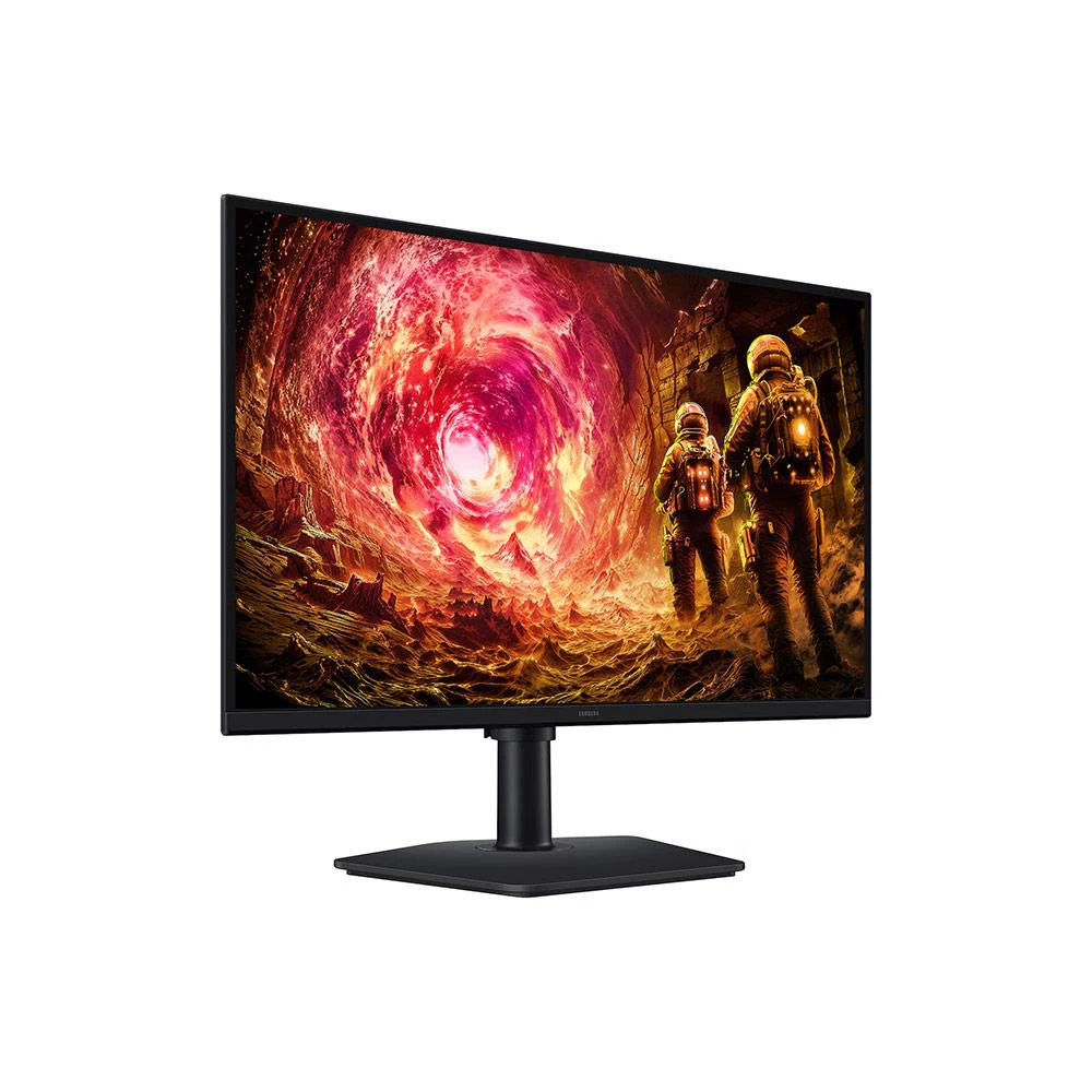 A large main feature product image of Samsung Odyssey G5 G50F - 27" 1440p 180Hz 1ms Fast IPS Gaming Monitor