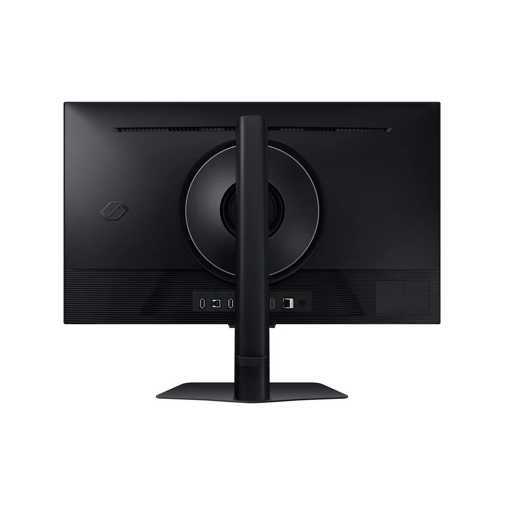 A large main feature product image of EX-DEMO Samsung Odyssey G70D - 27" 4K 2160p 144Hz IPS Gaming Monitor