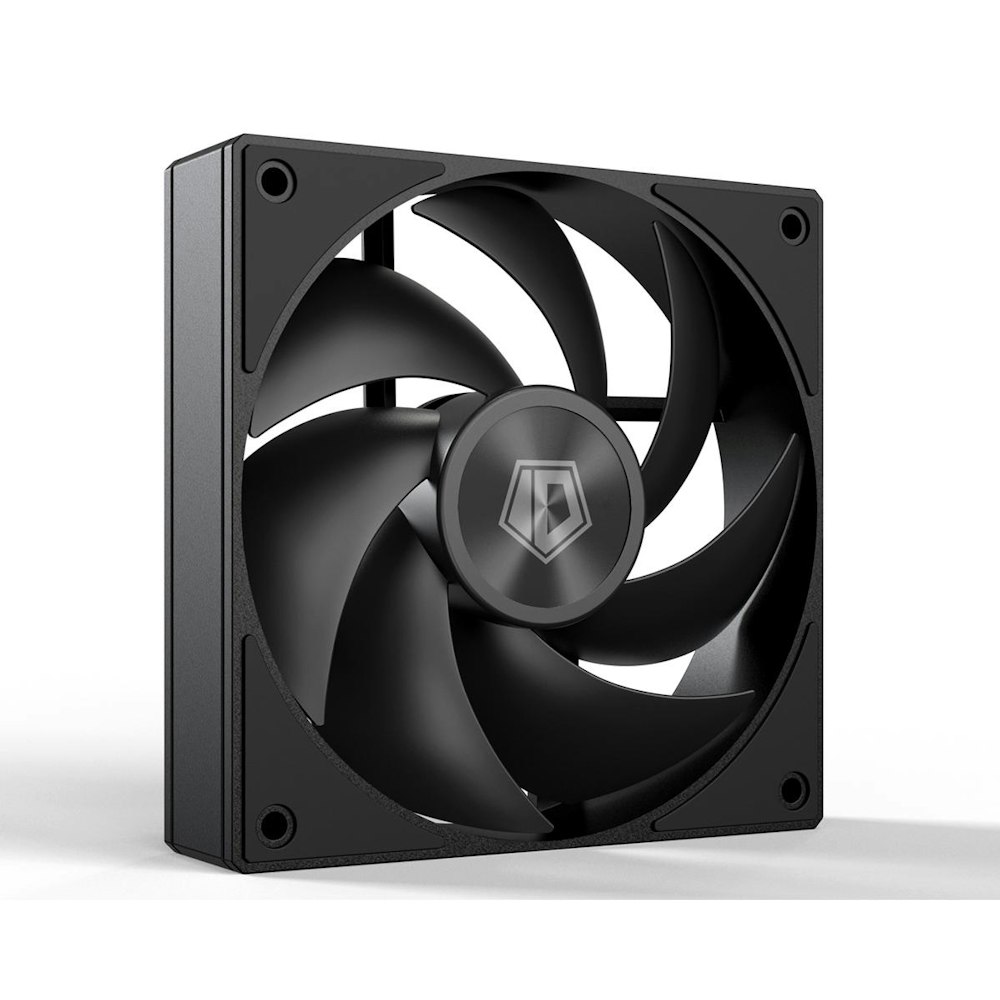 A large main feature product image of ID-COOLING AF Series 120x30mm High-Performance PWM Fan (Black)
