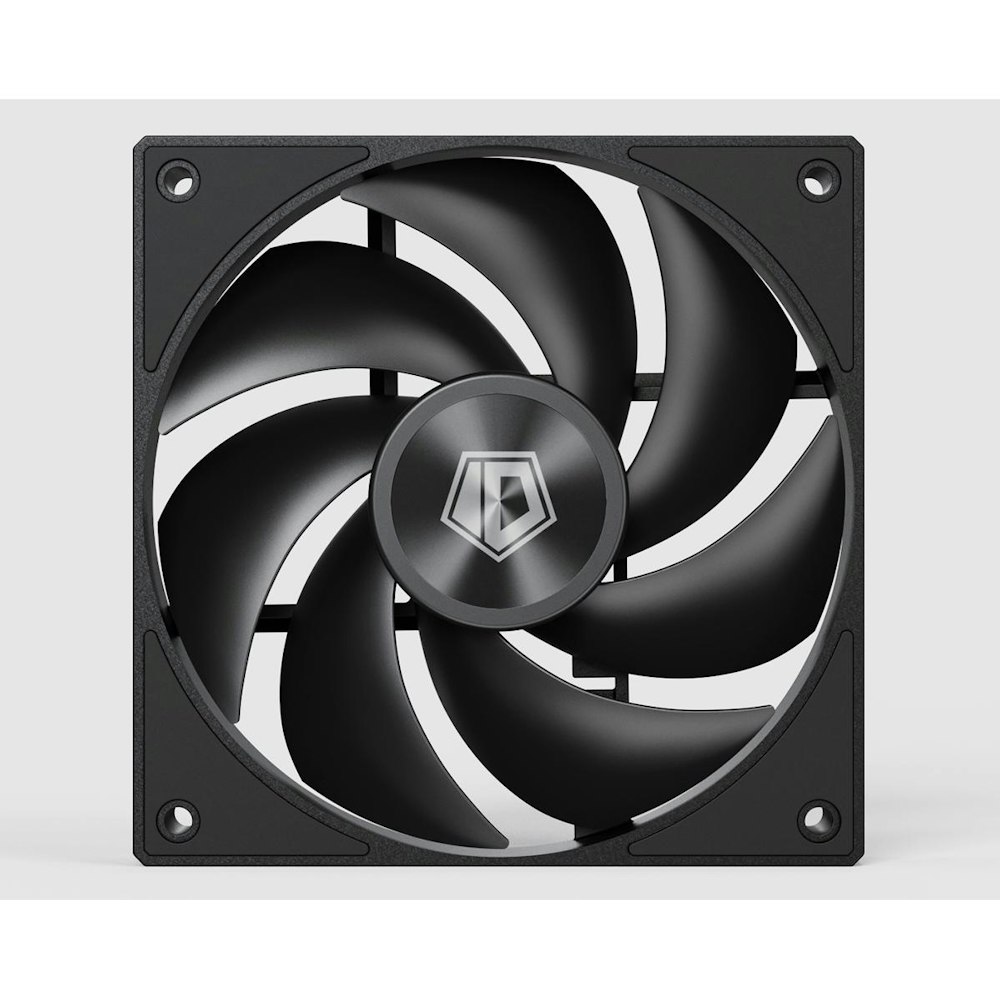 A large main feature product image of ID-COOLING AF Series 120x30mm High-Performance PWM Fan (Black)